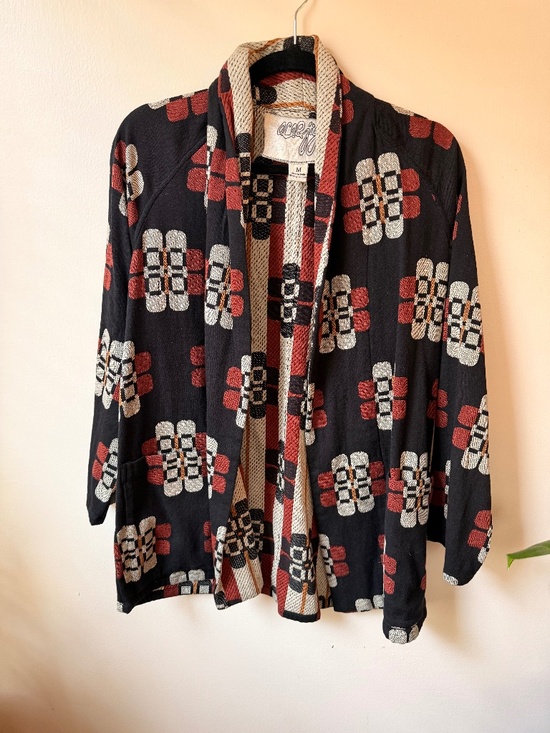 Ace & Jig Sweaters - Ace & Jig "Ryan Robe" size M reversible 100% organic cotton jacket never worn